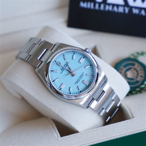 blue face ladies rolex|Rolex tiffany 36.